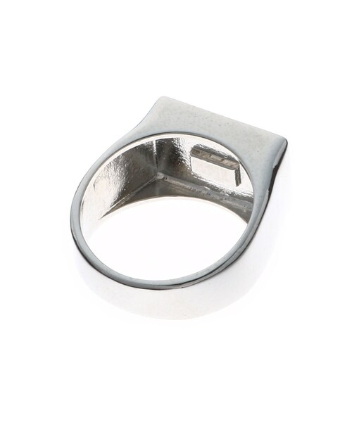 tk.TAKEO KIKUCHI（ティーケータケオキクチ）の「◆大理石&ガラスリング（リング・メンズ・ライトグレー/ブラック系3/ホワイト系4/ライトブルー/オレンジ/ブラウン系・22/33）」の13枚目の写真