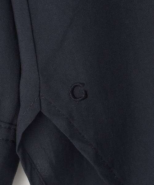 Grand PARK（グランドパーク）の「シルキータッチラウンドヘム長袖シャツ（シャツ/ブラウス・レディース・ベージュ/ホワイト/サックスブルー/ネイビー・FREE）」の16枚目の写真