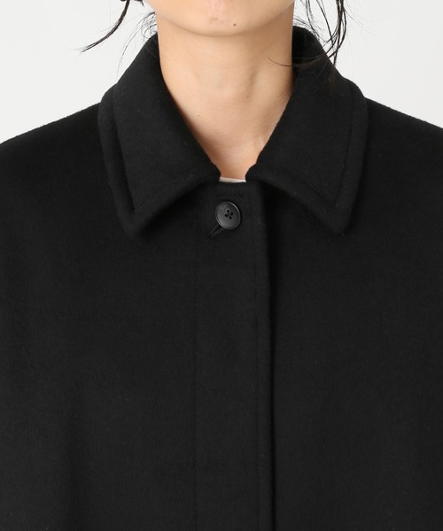 JOURNAL STANDARD relume（ジャーナルスタンダード　レリューム）の「ウールビーバーステンカラーコート◆（ステンカラーコート・レディース・ブラウン/ブラック・42/36/40/34/38）」の18枚目の写真