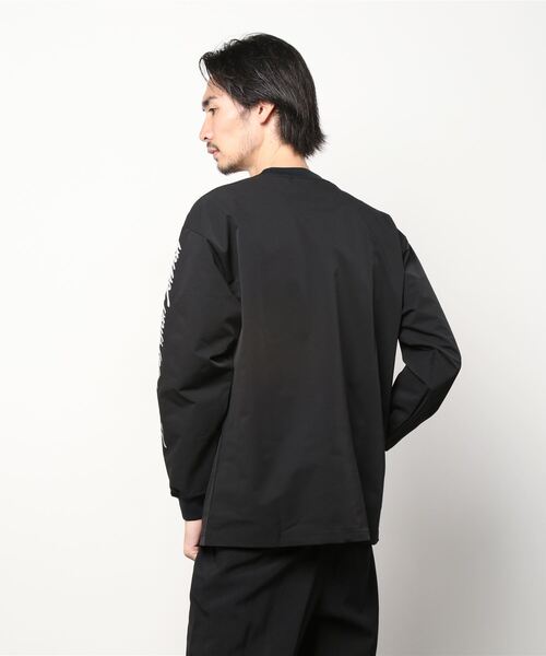 Back Channel（バックチャンネル）の「DRY LONG SLEEVE T（Tシャツ/カットソー・メンズ・ブラック/ベージュ/グレー・MEDIUM/LARGE/X-LARGE/XX-LARGE）」の14枚目の写真