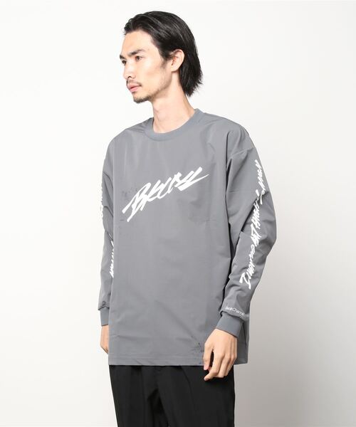 Back Channel（バックチャンネル）の「DRY LONG SLEEVE T（Tシャツ/カットソー・メンズ・ブラック/ベージュ/グレー・MEDIUM/LARGE/X-LARGE/XX-LARGE）」の11枚目の写真