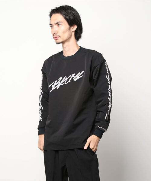 Back Channel（バックチャンネル）の「DRY LONG SLEEVE T（Tシャツ/カットソー・メンズ・ブラック/ベージュ/グレー・MEDIUM/LARGE/X-LARGE/XX-LARGE）」の9枚目の写真