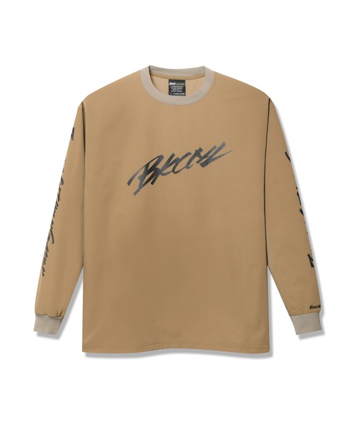 Back Channel（バックチャンネル）の「DRY LONG SLEEVE T（Tシャツ/カットソー・メンズ・ブラック/ベージュ/グレー・MEDIUM/LARGE/X-LARGE/XX-LARGE）」の10枚目の写真