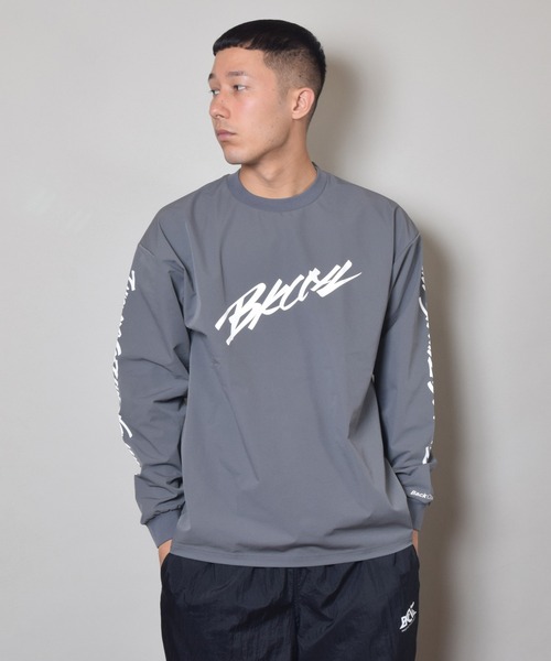 Back Channel（バックチャンネル）の「DRY LONG SLEEVE T（Tシャツ/カットソー・メンズ・ブラック/ベージュ/グレー・MEDIUM/LARGE/X-LARGE/XX-LARGE）」の12枚目の写真