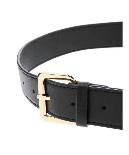 earth music&ecology（アースミュージックアンドエコロジー）の「ポーチ付きマルチベルト ＊（ベルト・レディース・ブラック/ベージュ・FREE）」の7枚目の写真