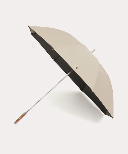 POLO RALPH LAUREN（ポロ ラルフ ローレン）の「遮光100％ 晴雨兼用日傘 長傘 ”ワンポイント　オーバロック”（長傘・レディース・オフホワイト/ブラック/ダークブルー/ベージュ・FREE）」の22枚目の写真