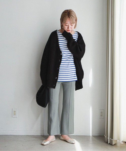 feepur（フェピュール）の「《ウォッシャブル》センターシームニットパンツ（その他パンツ・レディース・ブラック/ベージュ/ブラウン/ピンク/ブルーグレー・MEDIUM）」の22枚目の写真