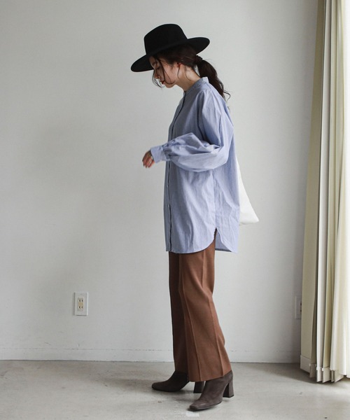 feepur（フェピュール）の「《ウォッシャブル》センターシームニットパンツ（その他パンツ・レディース・ブラック/ベージュ/ブラウン/ピンク/ブルーグレー・MEDIUM）」の12枚目の写真