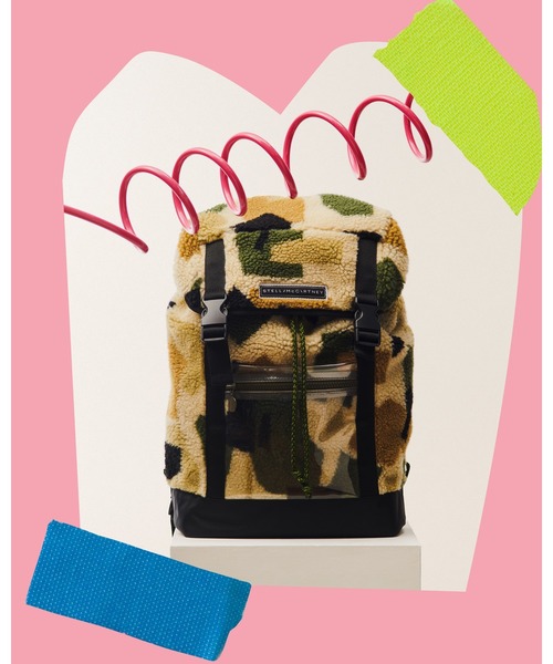 ミリタリー カモフラージュ テディ バックパック