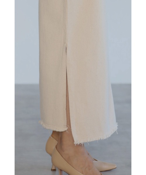 Bonjour Sagan（ボンジュールサガン）の「カーゴタイトロングスカート（スカート・レディース・ブラック/ブラウン/カーキ/キナリ/ベージュ・FREE）」の19枚目の写真