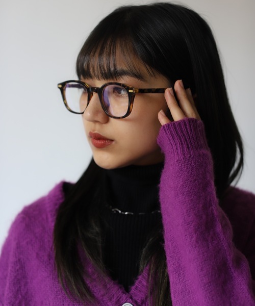 SHAGGIE(シャギー)の「ラウンドメガネ(メガネ・レディース・ブラウン/その他・FREE)」の6枚目の写真