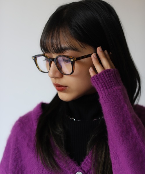 SHAGGIE(シャギー)の「ラウンドメガネ(メガネ・レディース・ブラウン/その他・FREE)」の7枚目の写真