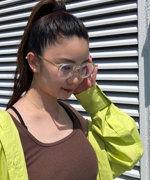 SHAGGIE(シャギー)の「ラウンドメガネ(メガネ・レディース・ブラウン/その他・FREE)」の13枚目の写真