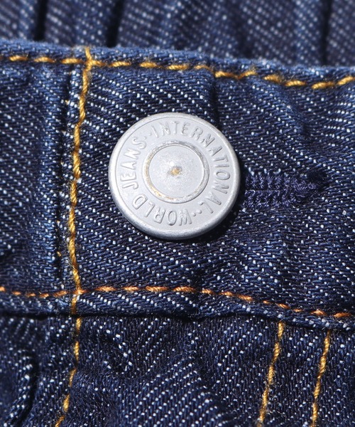 F.O.U(エフオーユー)の「F.O.U/エフオーユー 5ポケットデニム デニムパンツ 10分丈(デニムパンツ・キッズ・ブルー/ネイビー・130/140)」の4枚目の写真