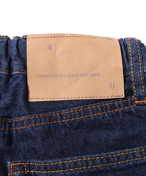 F.O.U(エフオーユー)の「F.O.U/エフオーユー 5ポケットデニム デニムパンツ 10分丈(デニムパンツ・キッズ・ブルー/ネイビー・130/140)」の9枚目の写真
