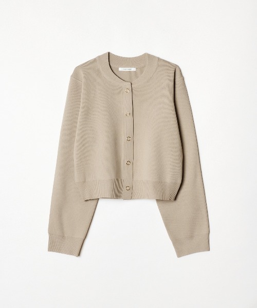REDYAZEL（レディアゼル）の「ニットブルゾン（カーディガン/ボレロ・レディース・ベージュ/サックスブルー/ネイビー・FREE）」の2枚目の写真