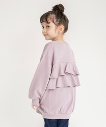 BRANSHES | バックフリルチュニック(スウェット)