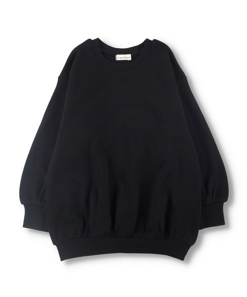 BRANSHES（ブランシェス）の「バックフリルチュニック（スウェット・キッズ・ブラック/ピンク/グリーン・130/140/110/120/100/90/150）」の22枚目の写真