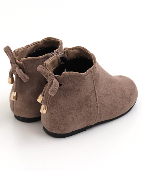 apres les cours（アプレレクール）の「バックリボンブーツ（ブーツ・キッズ・ブラウン/ベージュ・19/17/16/15 /20/18/14）」の10枚目の写真