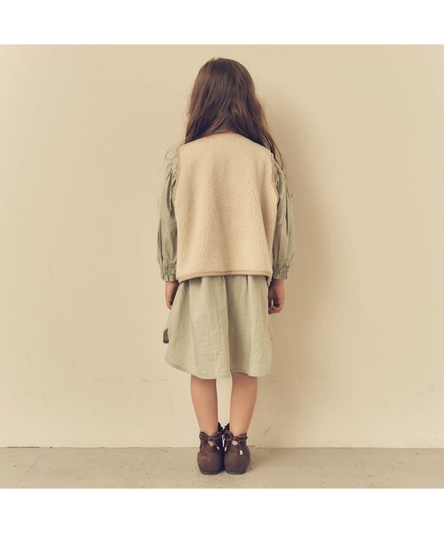 apres les cours（アプレレクール）の「バックリボンブーツ（ブーツ・キッズ・ブラウン/ベージュ・19/17/16/15 /20/18/14）」の13枚目の写真