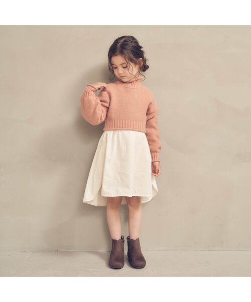 apres les cours（アプレレクール）の「バックリボンブーツ（ブーツ・キッズ・ブラウン/ベージュ・19/17/16/15 /20/18/14）」の17枚目の写真