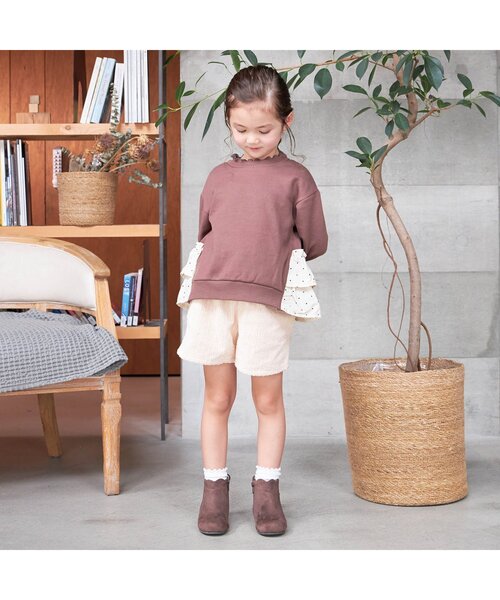 apres les cours（アプレレクール）の「バックリボンブーツ（ブーツ・キッズ・ブラウン/ベージュ・19/17/16/15 /20/18/14）」の20枚目の写真