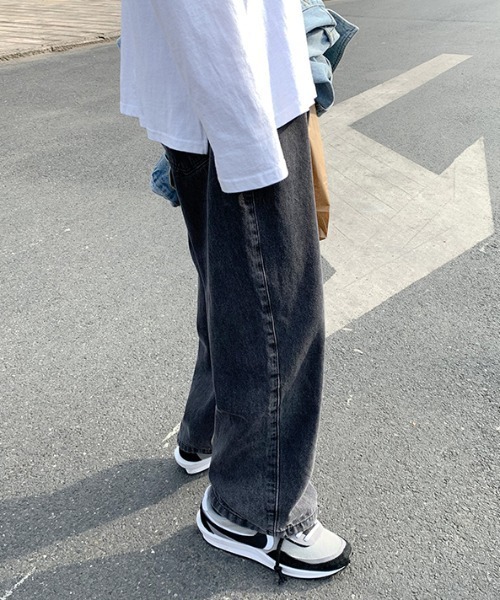MGV(エムジーヴィー)の「2WAYルーズストレートイージーデニムパンツ(デニムパンツ・メンズ・ブラック/ブルー・MEDIUM/LARGE/X-LARGE)」の20枚目の写真