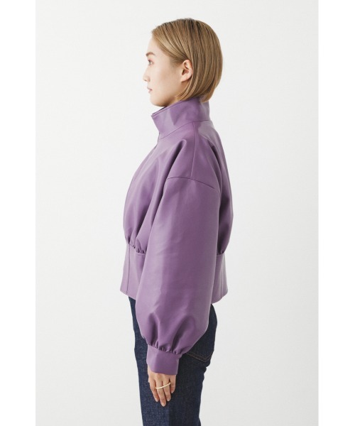 SHEL'TTER ORIGINAL（シェルターオリジナル）の「フェイクレザーブルゾン（ブルゾン・レディース・パープル/グレー・FREE）」の11枚目の写真