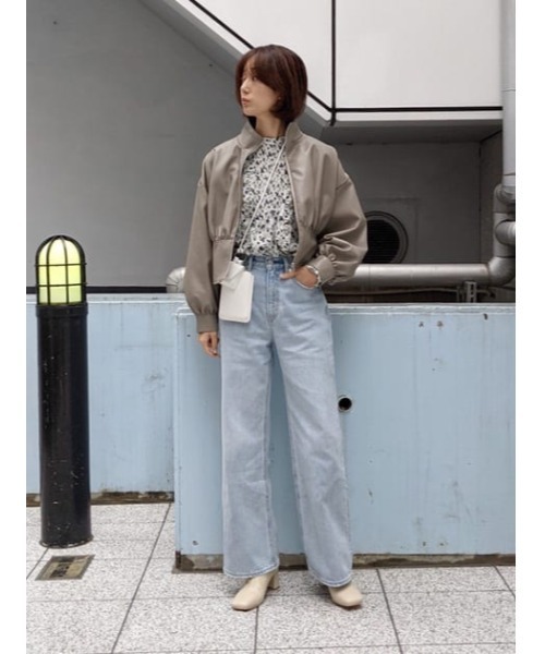 SHEL'TTER ORIGINAL（シェルターオリジナル）の「フェイクレザーブルゾン（ブルゾン・レディース・パープル/グレー・FREE）」の16枚目の写真