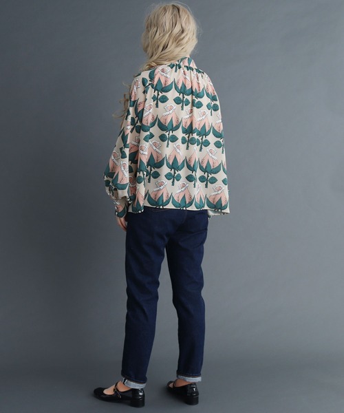 peu pres（プープレ）の「ばらのつぼみpr　ボウタイブラウス（シャツ/ブラウス・レディース・ピンク/イエロー・FREE）」の5枚目の写真