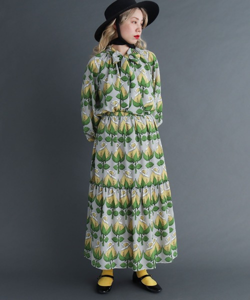 peu pres（プープレ）の「ばらのつぼみpr　ボウタイブラウス（シャツ/ブラウス・レディース・ピンク/イエロー・FREE）」の15枚目の写真