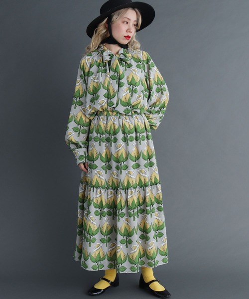 peu pres（プープレ）の「ばらのつぼみpr　ボウタイブラウス（シャツ/ブラウス・レディース・ピンク/イエロー・FREE）」の17枚目の写真