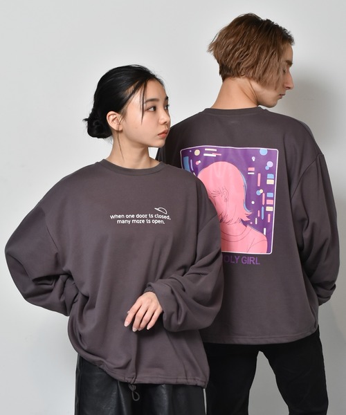 Starting Over(スターティングオーバー)の「裏毛 イラストバックプリント クルーネックスウェット(スウェット・メンズ・ホワイト系/グリーン系1/ホワイト系6/ブルー系2/ホワイト系2/グリーン系/グレー系6/グレー系2/グレー系5/ブルー系4/ホワイト系1/グレー系3/ホワイト系3/ホワイト系4/グレー系1/グレー系/ブルー系1/ホワイト系5/ブルー系/ブルー系3/グレー系4/ブルー系5/グレー系7・L/M)」の13枚目の写真