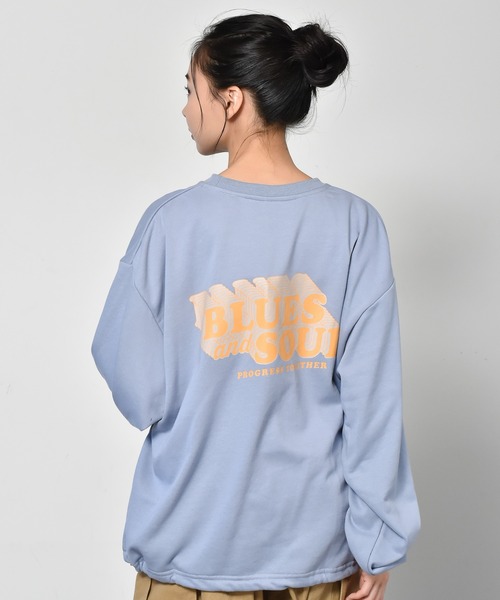 Starting Over(スターティングオーバー)の「裏毛 イラストバックプリント クルーネックスウェット(スウェット・メンズ・ホワイト系/グリーン系1/ホワイト系6/ブルー系2/ホワイト系2/グリーン系/グレー系6/グレー系2/グレー系5/ブルー系4/ホワイト系1/グレー系3/ホワイト系3/ホワイト系4/グレー系1/グレー系/ブルー系1/ホワイト系5/ブルー系/ブルー系3/グレー系4/ブルー系5/グレー系7・L/M)」の22枚目の写真