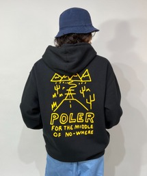 POLeR | POLER/ポーラー バックプリント パーカー 213APM2603(パーカー)