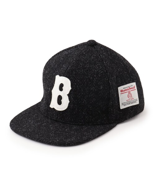 HARRIS TWEED（ハリスツイード）の「◆Harris Tweed ハリス ツィード フェルトワッペン ベースボールキャップ（キャップ・レディース・グレー/チャコールグレー/ブラック/ブラウン系/ベージュ/ワインレッド/ネイビー・99）」の17枚目の写真