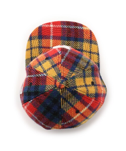 HARRIS TWEED（ハリスツイード）の「◆Harris Tweed ハリス ツィード フェルトワッペン ベースボールキャップ（キャップ・レディース・グレー/チャコールグレー/ブラック/ブラウン系/ベージュ/ワインレッド/ネイビー・99）」の8枚目の写真