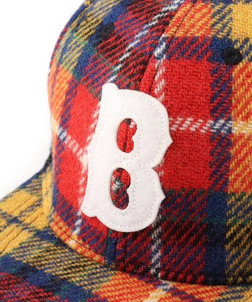 HARRIS TWEED（ハリスツイード）の「◆Harris Tweed ハリス ツィード フェルトワッペン ベースボールキャップ（キャップ・レディース・グレー/チャコールグレー/ブラック/ブラウン系/ベージュ/ワインレッド/ネイビー・99）」の11枚目の写真