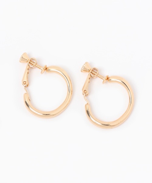 niko and...（ニコアンド）の「メタルアーチイヤリング（イヤリング・レディース・グレー/イエロー・0）」の2枚目の写真