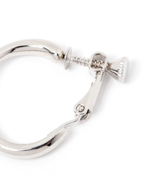 niko and...（ニコアンド）の「メタルアーチイヤリング（イヤリング・レディース・グレー/イエロー・0）」の4枚目の写真