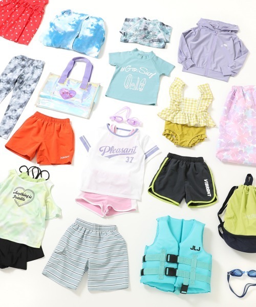 devirock（デビロック）の「UVカット フード付き 長袖ジップラッシュガード（ラッシュガード・キッズ・ホワイト/ブラック/その他3/その他4・110cm/100cm/120cm/130cm/140cm/150cm/160cm）」の17枚目の写真