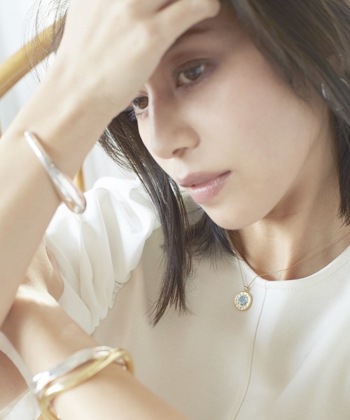 Nothing And Others(ナッシングアンドアザーズ)の「「Nothing And Others/ナッシングアンドアザーズ」Bumpmotif Earring(イヤリング・レディース・シルバー/ゴールド・FREE)」の9枚目の写真