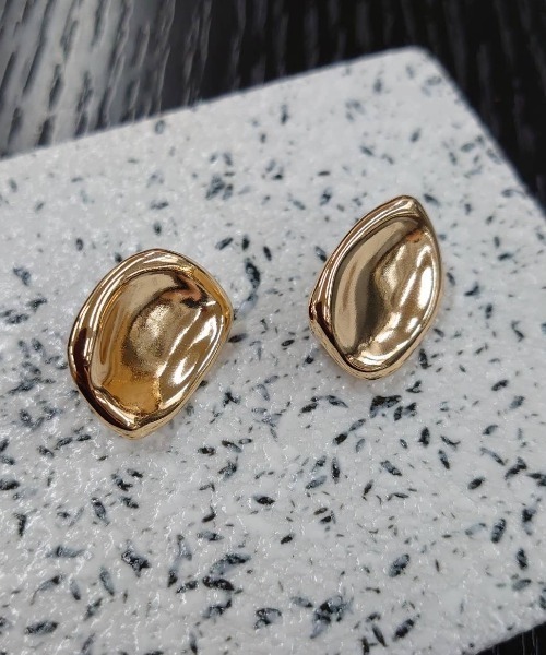 Nothing And Others(ナッシングアンドアザーズ)の「「Nothing And Others/ナッシングアンドアザーズ」Bumpmotif Earring(イヤリング・レディース・シルバー/ゴールド・FREE)」の16枚目の写真