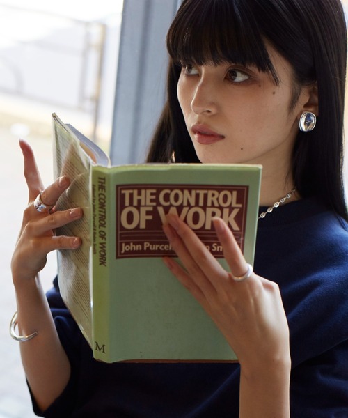 Nothing And Others(ナッシングアンドアザーズ)の「「Nothing And Others/ナッシングアンドアザーズ」Bumpmotif Earring(イヤリング・レディース・シルバー/ゴールド・FREE)」の19枚目の写真