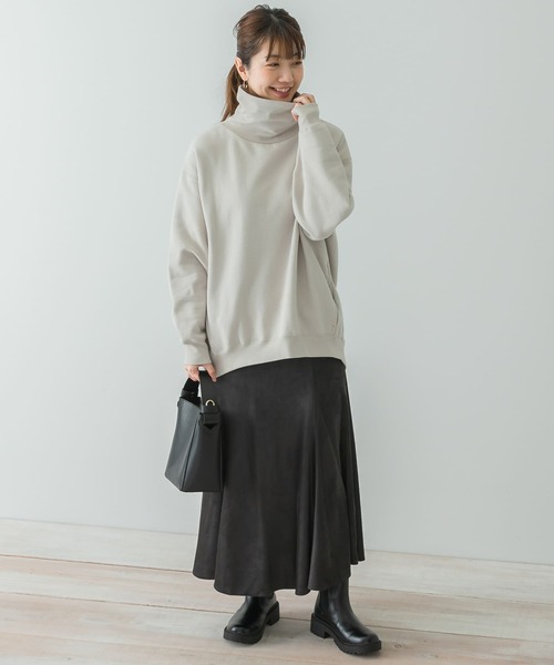 URBAN RESEARCH Sonny Label（アーバンリサーチサニーレーベル）の「スエードマーメイドスカート（スカート・レディース・チャコールグレー/アイボリー/キャメル・38/36）」の14枚目の写真