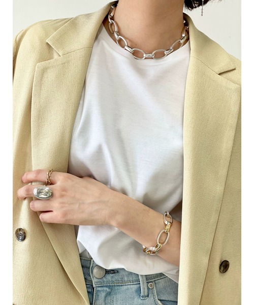 PHILIPPE AUDIBERT（フィリップ オーディベール）の「PHILIPPE AUDIBERT/TALIAシルバーリング（リング・レディース・シルバー・FREE）」の2枚目の写真