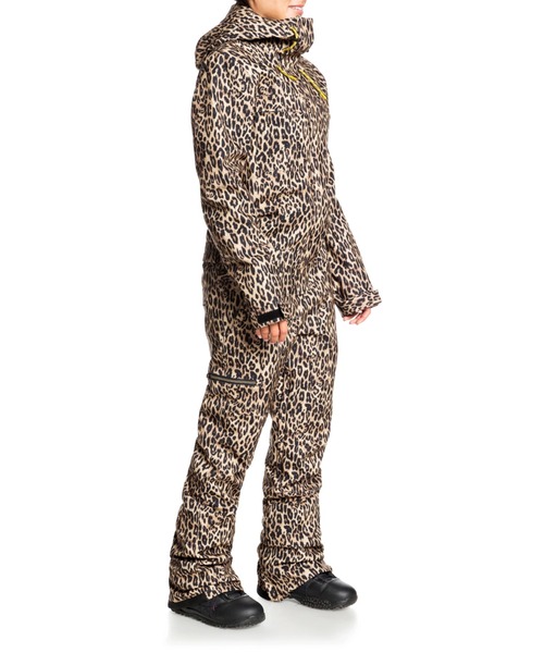 DC SHOES(ディーシーシューズ)の「VANGUARD JUMPSUIT/DCスキースノーボードツナギ(つなぎ/オールインワン・レディース・レオパード・SMALL/MEDIUM)」の4枚目の写真