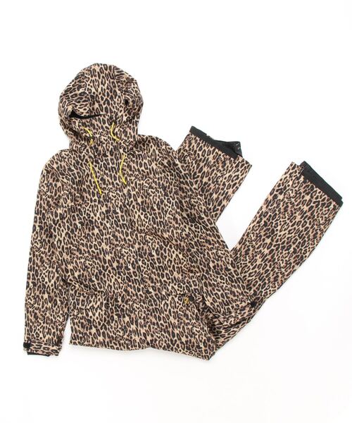 DC SHOES(ディーシーシューズ)の「VANGUARD JUMPSUIT/DCスキースノーボードツナギ(つなぎ/オールインワン・レディース・レオパード・SMALL/MEDIUM)」の5枚目の写真