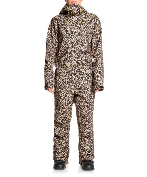 DC SHOES(ディーシーシューズ)の「VANGUARD JUMPSUIT/DCスキースノーボードツナギ(つなぎ/オールインワン・レディース・レオパード・SMALL/MEDIUM)」の2枚目の写真