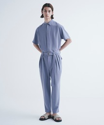 CULLNI（クルニ）の「22-SS-008 ベルト付きテーパードパンツ